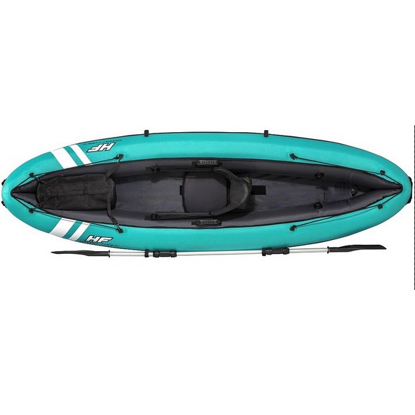 Продукт BESTWAY Hydro-Force Ventura - Надуваем ЕДНОМЕСТЕН каяк, 280x86 cm, с гребла, помпа и седалка в комплекта - 0 - BG Hlapeta